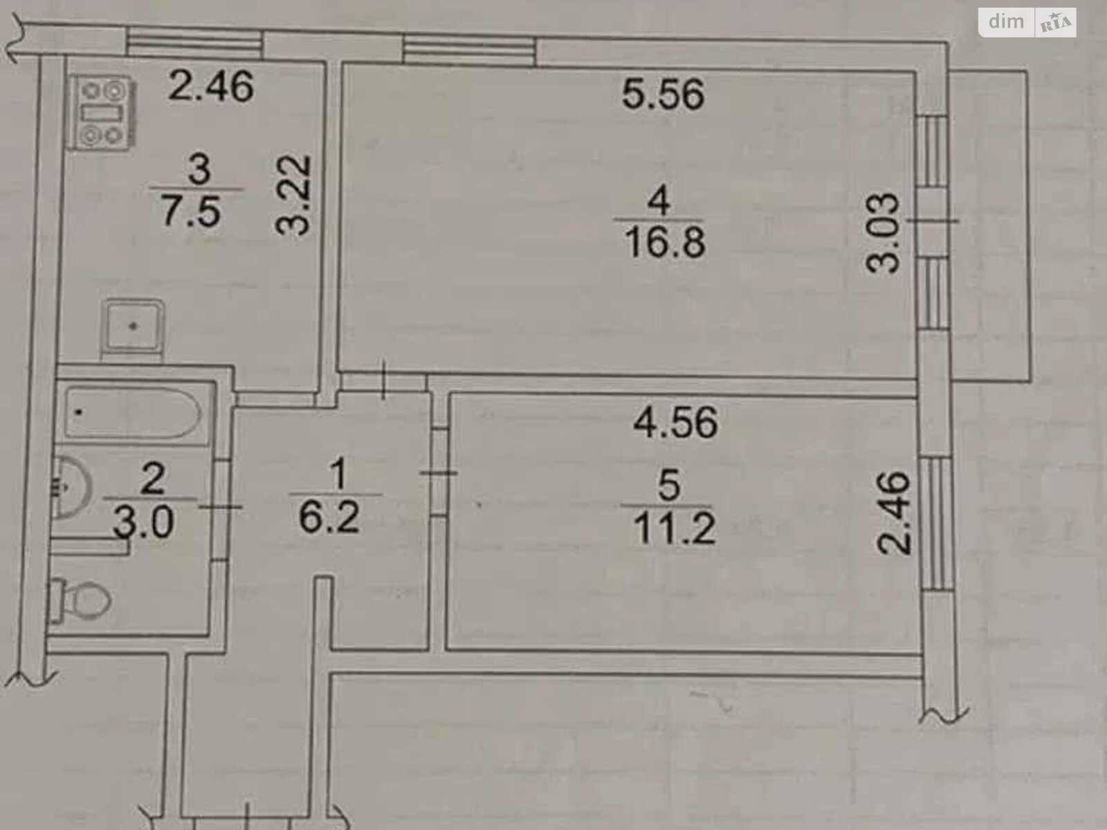 Продажа двухкомнатной квартиры в Киеве, на ул. Ивана Микитенко 3, район Воскресенка фото 1