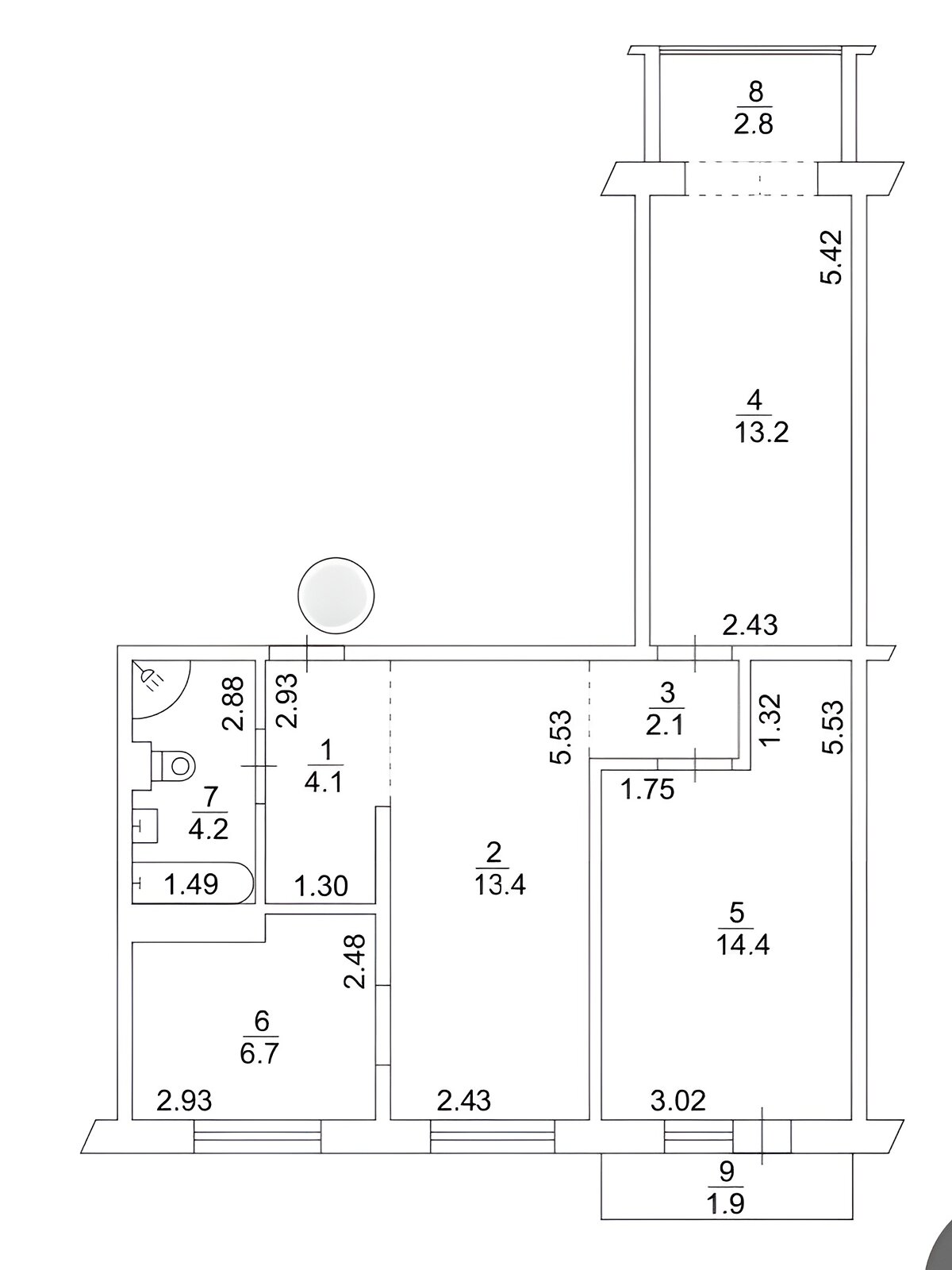 Продажа трехкомнатной квартиры в Киеве, на ул. Николая Кибальчича 3А, кв. 32, район Воскресенка фото 1 Продажа трехкомнатной квартиры в Киеве, на ул. Николая Кибальчича 3А, кв. 32, район Воскресенка фото 1
