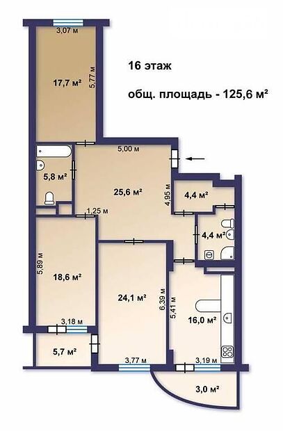 Продажа трехкомнатной квартиры в Киеве, на ул. Срибнокильская 14а, район Восточные Позняки фото 1 Продажа трехкомнатной квартиры в Киеве, на ул. Срибнокильская 14а, район Восточные Позняки фото 1