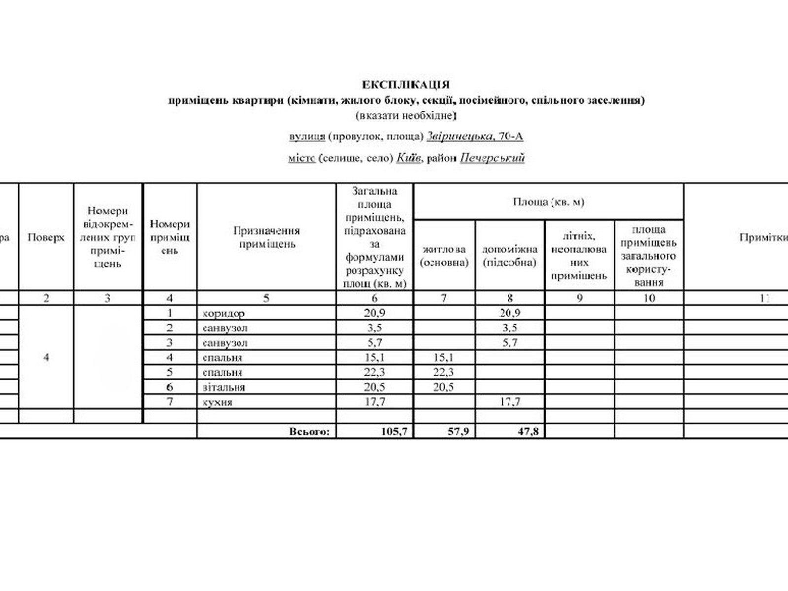 Продаж трикімнатної квартири в Києві, на вул. Звіринецька 70А, район Звіринець фото 1
