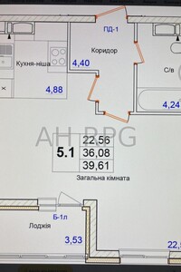 Продаж однокімнатної квартири в Новосілках, на вул. Приміська 26А, фото 2