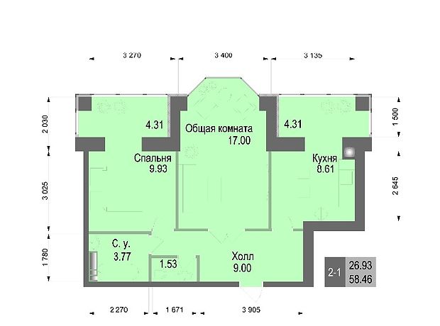 Продажа квартиры, 2 ком., Киевская, Киево-Святошинский, c. Софиевская Борщаговка, Соборна, дом 126 Продажа квартиры, 2 ком., Киевская, Киево-Святошинский, c. Софиевская Борщаговка, Соборна, дом 126