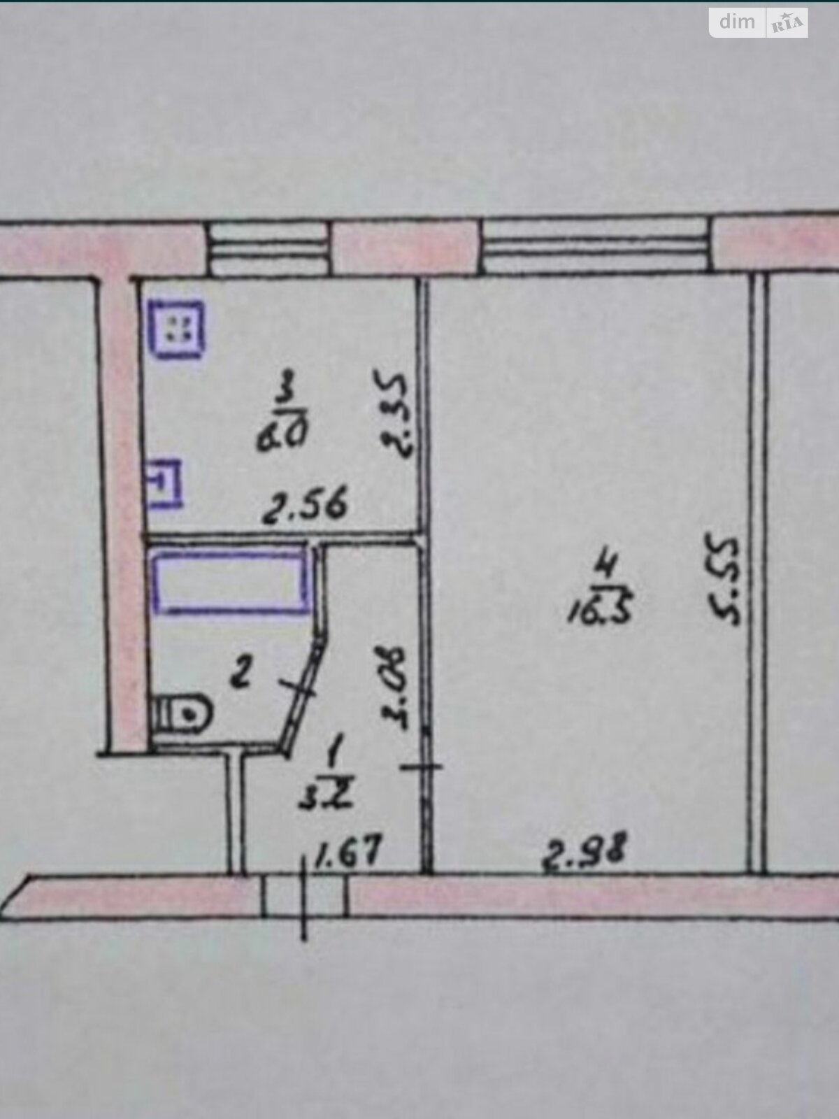 Продажа однокомнатной квартиры в Коростене, на С.Грозино 7, фото 1