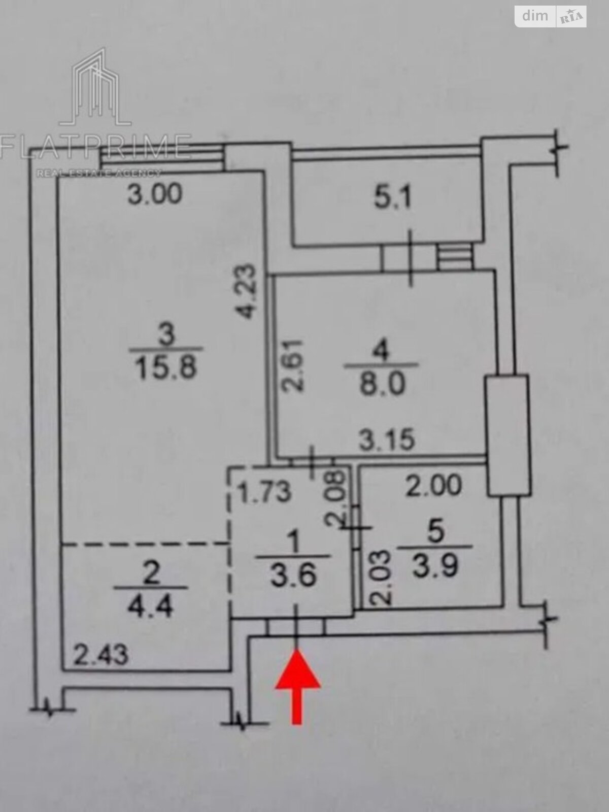 Продаж однокімнатної квартири в Коцюбинському, на вул. Пономарьова 26/3, фото 1