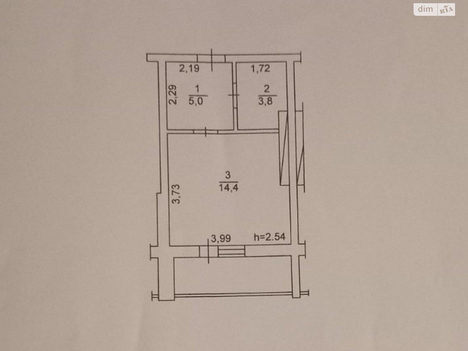 Продажа однокомнатной квартиры в Коцюбинском, на ул. Доковская, фото 1