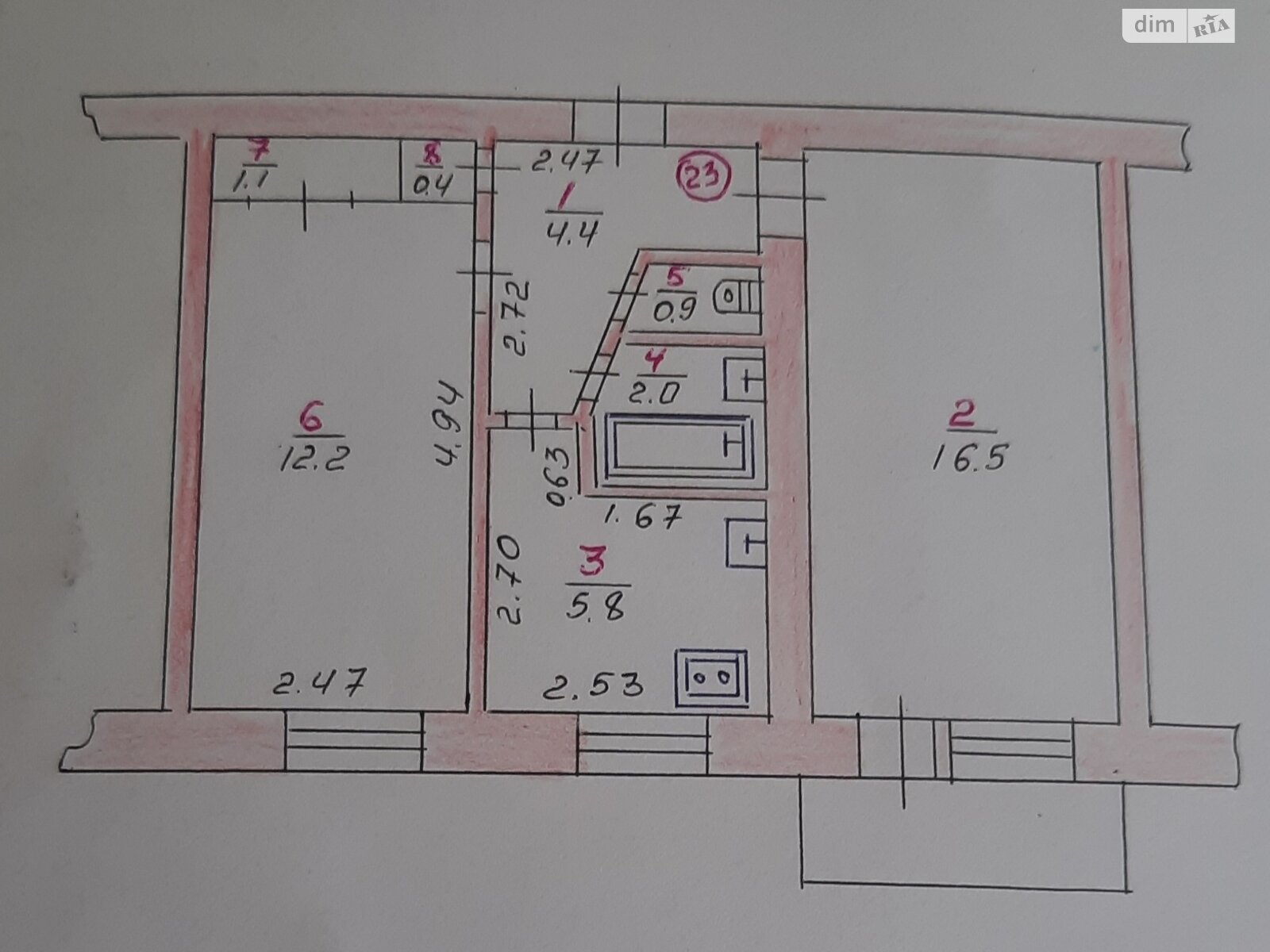 Продаж двокімнатної квартири в Ковелі, на вул. Ветеранів 2, фото 1
