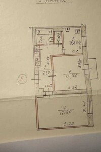 Продаж двокімнатної квартири в Краматорську, на вул. Катеринича 8, район Соцмістечко фото 2