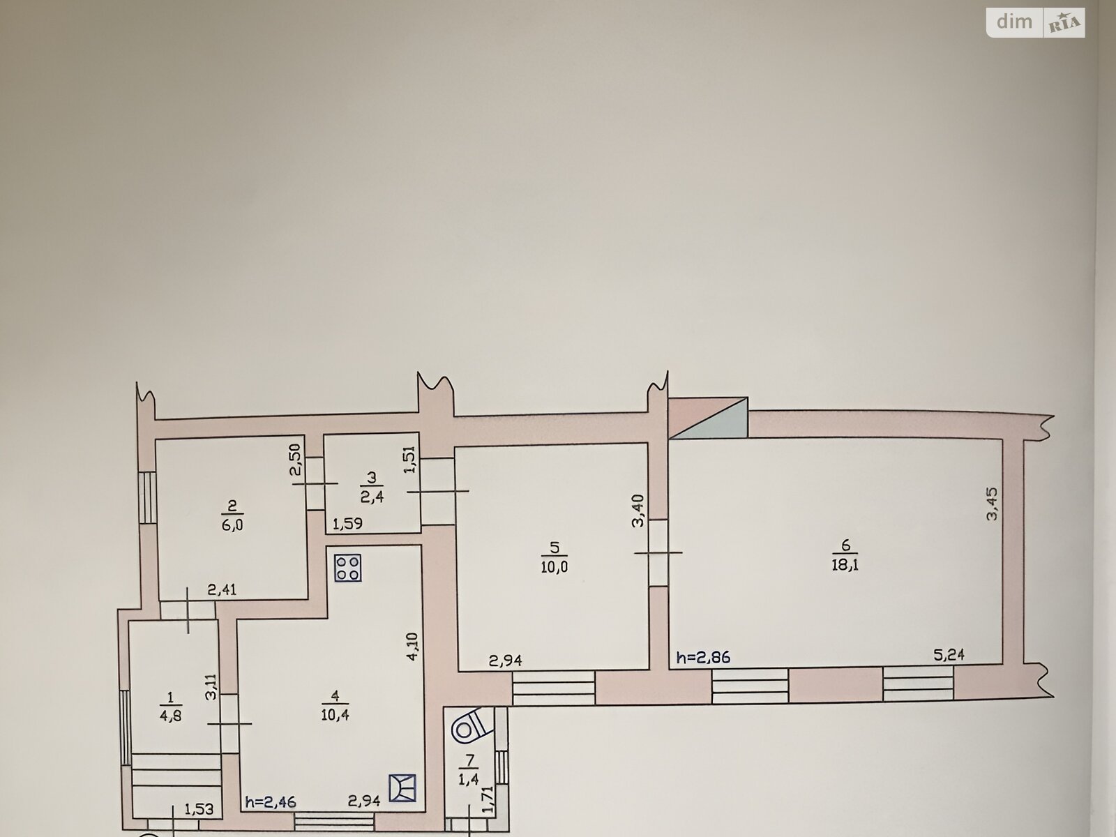 Продаж двокімнатної квартири в Красилові, на вул. Михайла Коцюбинського 2, кв. 3, фото 1 Продаж двокімнатної квартири в Красилові, на вул. Михайла Коцюбинського 2, кв. 3, фото 1