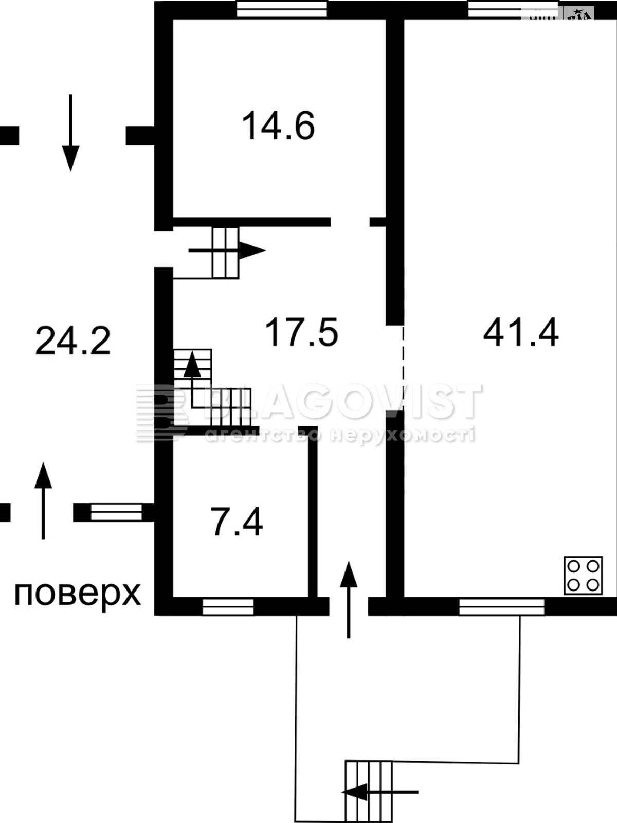 Продаж п`ятикімнатної квартири в Красилівці, на вул. Тараса Шевченка, фото 1