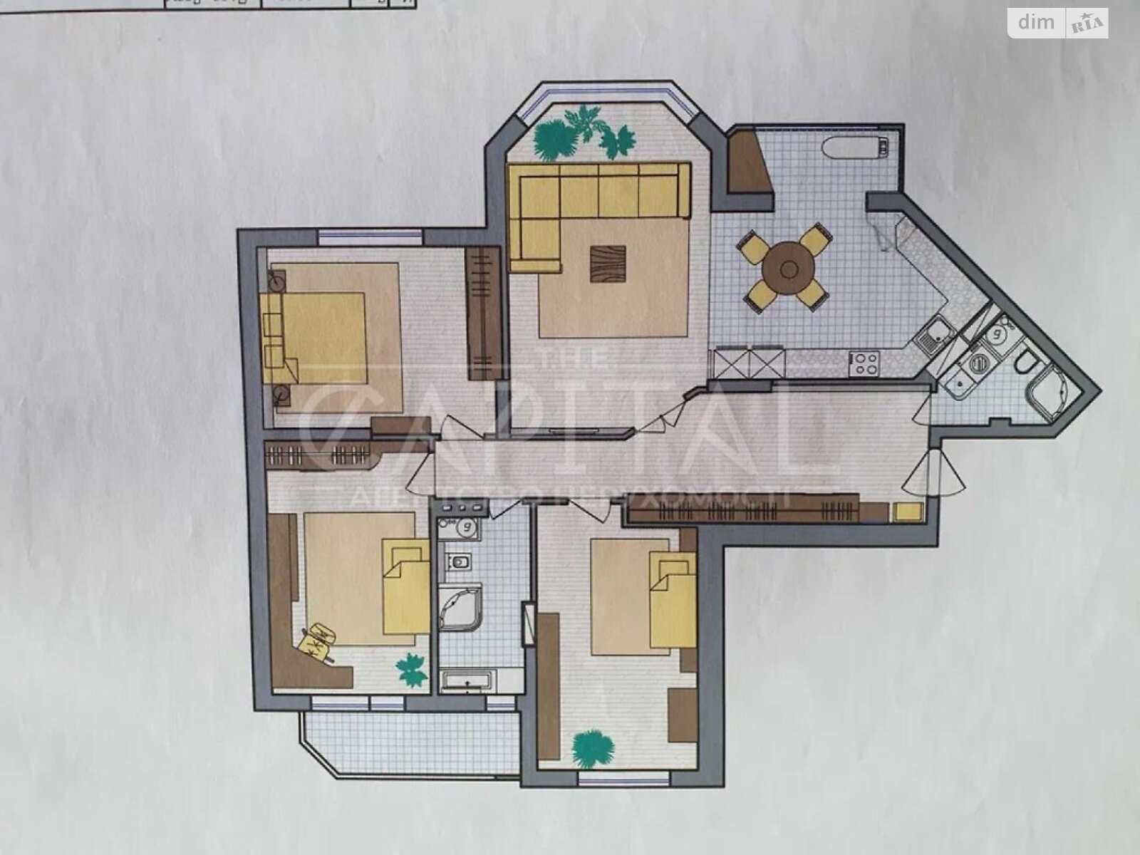 Продажа четырехкомнатной квартиры в Красюках, на Бориса Гмыри 2, фото 1