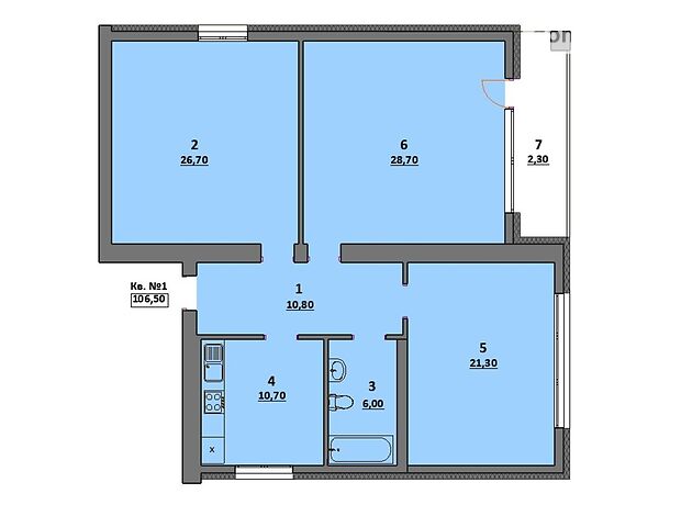 Продажа трехкомнатной квартиры в Кременчуге, на бул. Автокразовский 63, район Кременчуг фото 1 Продажа трехкомнатной квартиры в Кременчуге, на бул. Автокразовский 63, район Кременчуг фото 1