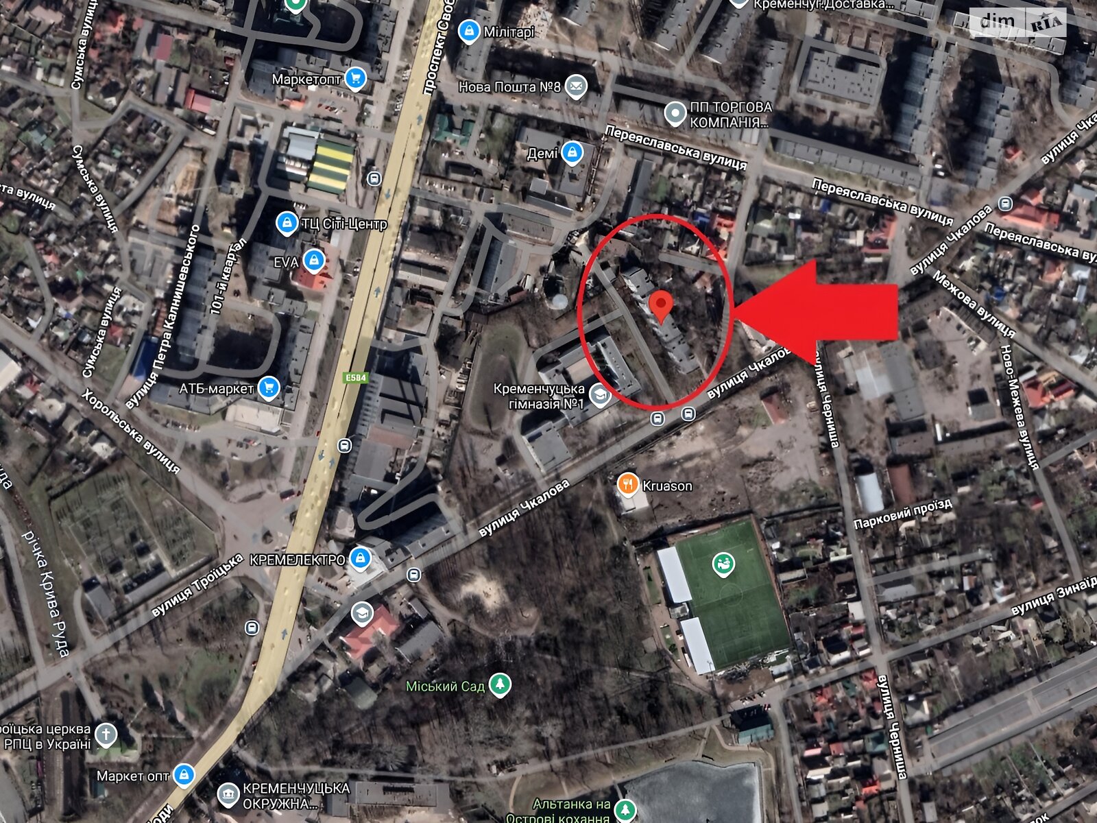 Продаж двокімнатної квартири в Кременчуку, на вул. Сержанта Мельничука (Чкалова) 1, район Крюківський фото 1 Продаж двокімнатної квартири в Кременчуку, на вул. Сержанта Мельничука (Чкалова) 1, район Крюківський фото 1