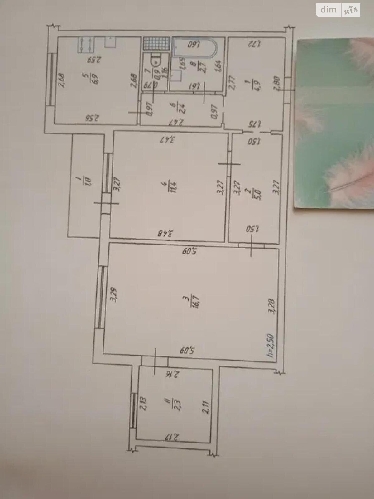 Продаж двокімнатної квартири в Кременчуку, на мас. 101-й Квартал 10, район Нагірна частина фото 1