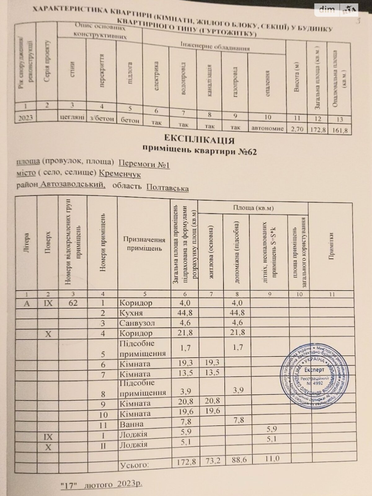 Продажа четырехкомнатной квартиры в Кременчуге, на пл. Победы 1, район Центр фото 1