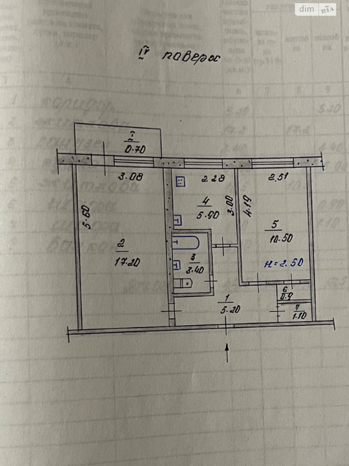 Продаж двокімнатної квартири в Кривому Розі, на вул. Ярослава Мудрого 97, район Довгинцівський фото 1 Продаж двокімнатної квартири в Кривому Розі, на вул. Ярослава Мудрого 97, район Довгинцівський фото 1