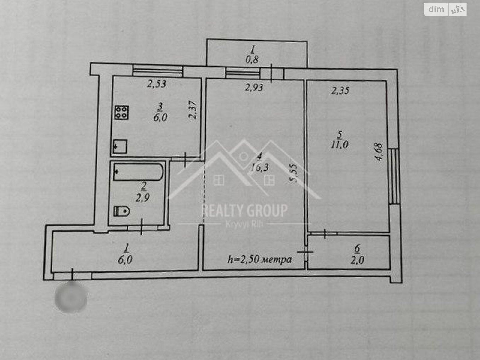 Продаж двокімнатної квартири в Кривому Розі, на вул. Кропивницького 29А, район Покровський фото 1 Продаж двокімнатної квартири в Кривому Розі, на вул. Кропивницького 29А, район Покровський фото 1