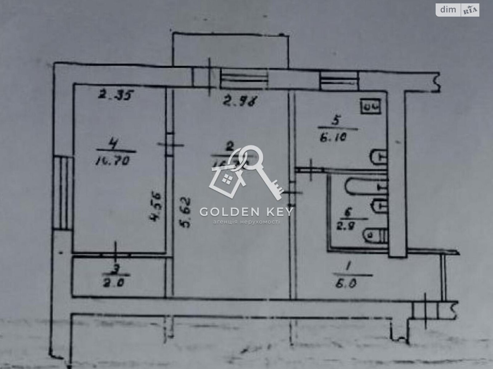 Продаж двокімнатної квартири в Кривому Розі, на вул. Сергія Колачевського 104, кв. 6, район Покровський фото 1 Продаж двокімнатної квартири в Кривому Розі, на вул. Сергія Колачевського 104, кв. 6, район Покровський фото 1