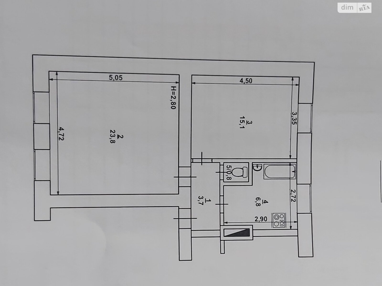Продаж двокімнатної квартири в Кривому Розі, на вул. Славна 19, район Покровський фото 1 Продаж двокімнатної квартири в Кривому Розі, на вул. Славна 19, район Покровський фото 1