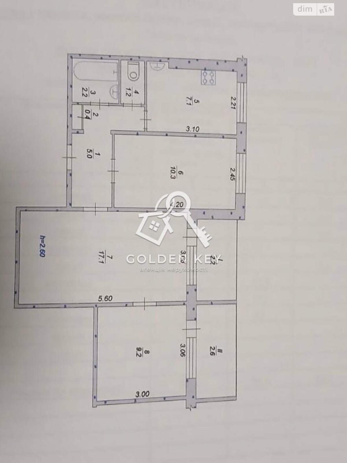 Продажа трехкомнатной квартиры в Кривом Роге, на ул. Алексея Ризниченко 10, район Саксаганский фото 1