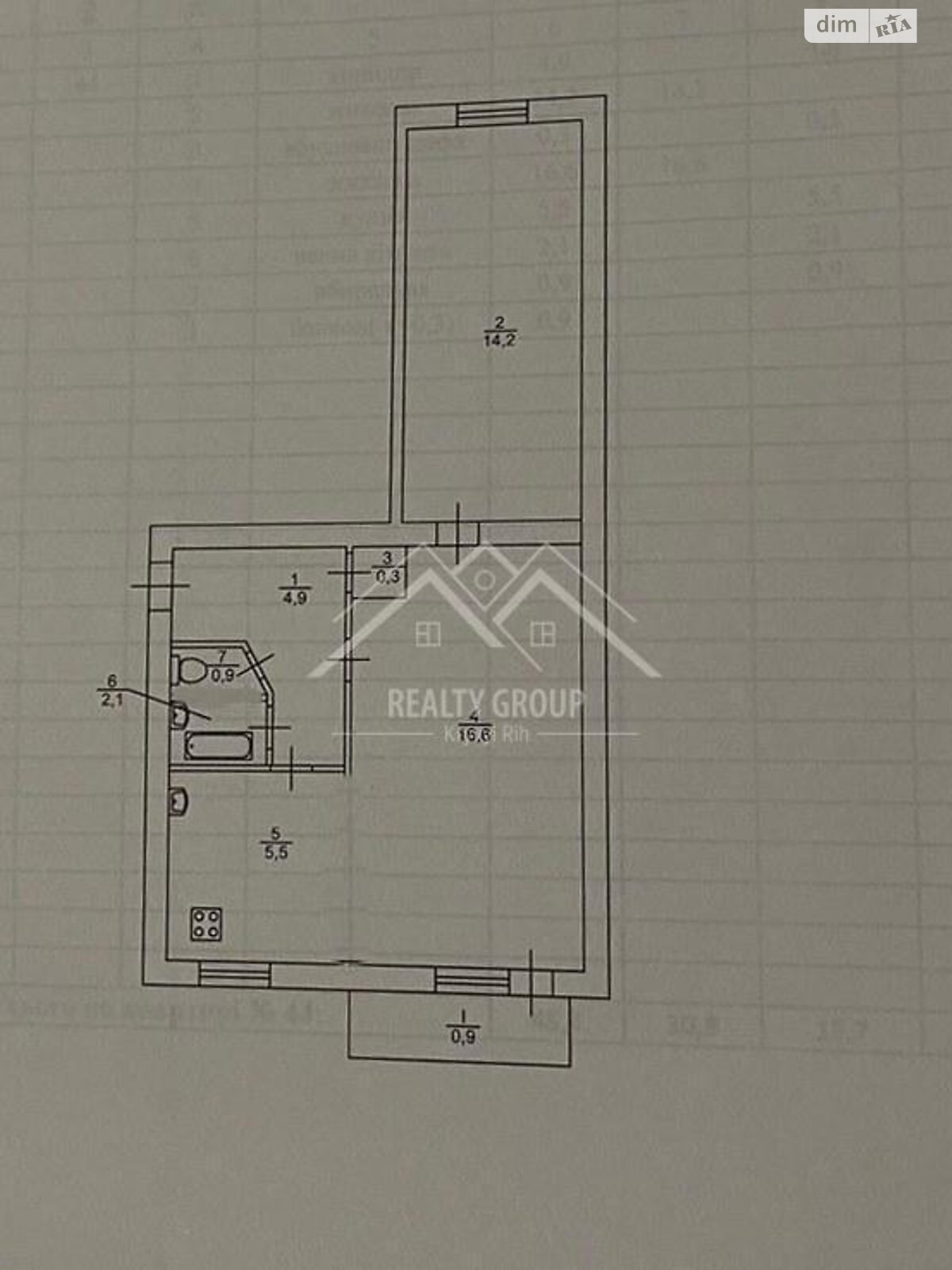 Продажа двухкомнатной квартиры в Кривом Роге, на ул. Григория Синицы, район Саксаганский фото 1