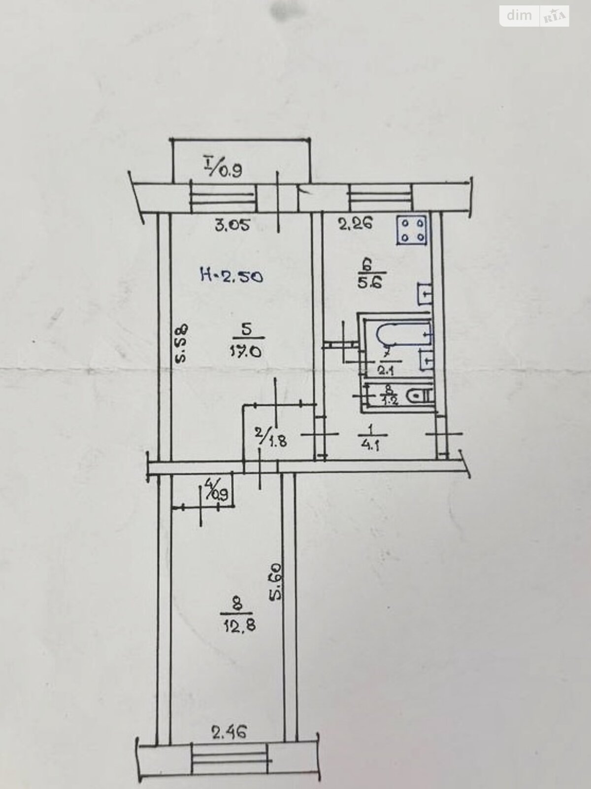 Продаж двокімнатної квартири в Кривому Розі, на вул. Покровська 14, район Саксаганський фото 1 Продаж двокімнатної квартири в Кривому Розі, на вул. Покровська 14, район Саксаганський фото 1