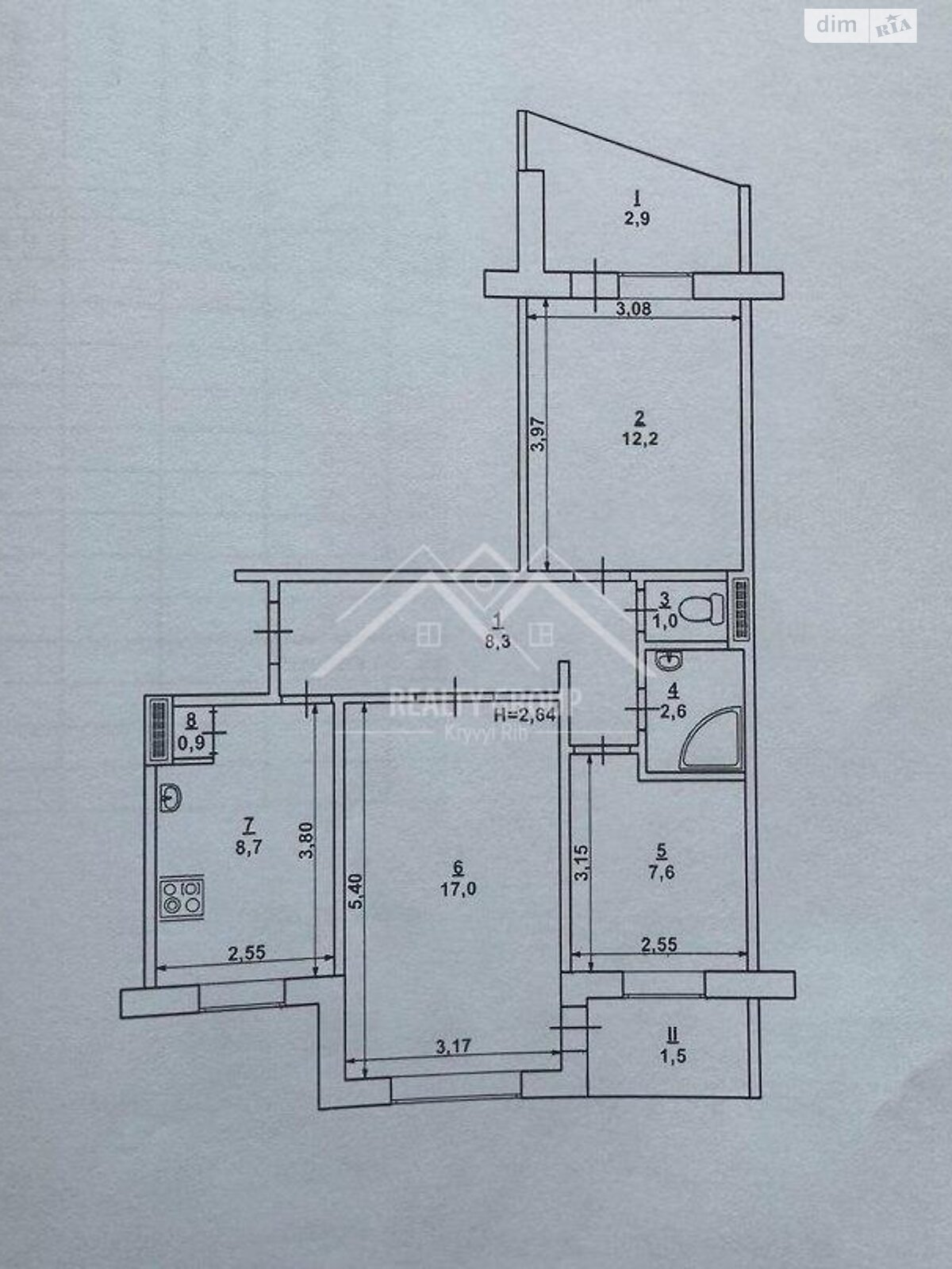 Продажа трехкомнатной квартиры в Кривом Роге, на мкр. Солнечный 28, кв. 64, район Саксаганский фото 1 Продажа трехкомнатной квартиры в Кривом Роге, на мкр. Солнечный 28, кв. 64, район Саксаганский фото 1