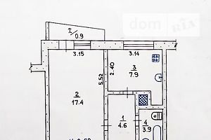 Продаж однокімнатної квартири в Кривому Розі, на И.Авраменко (Корнейчука) 12, район Саксаганський фото 2