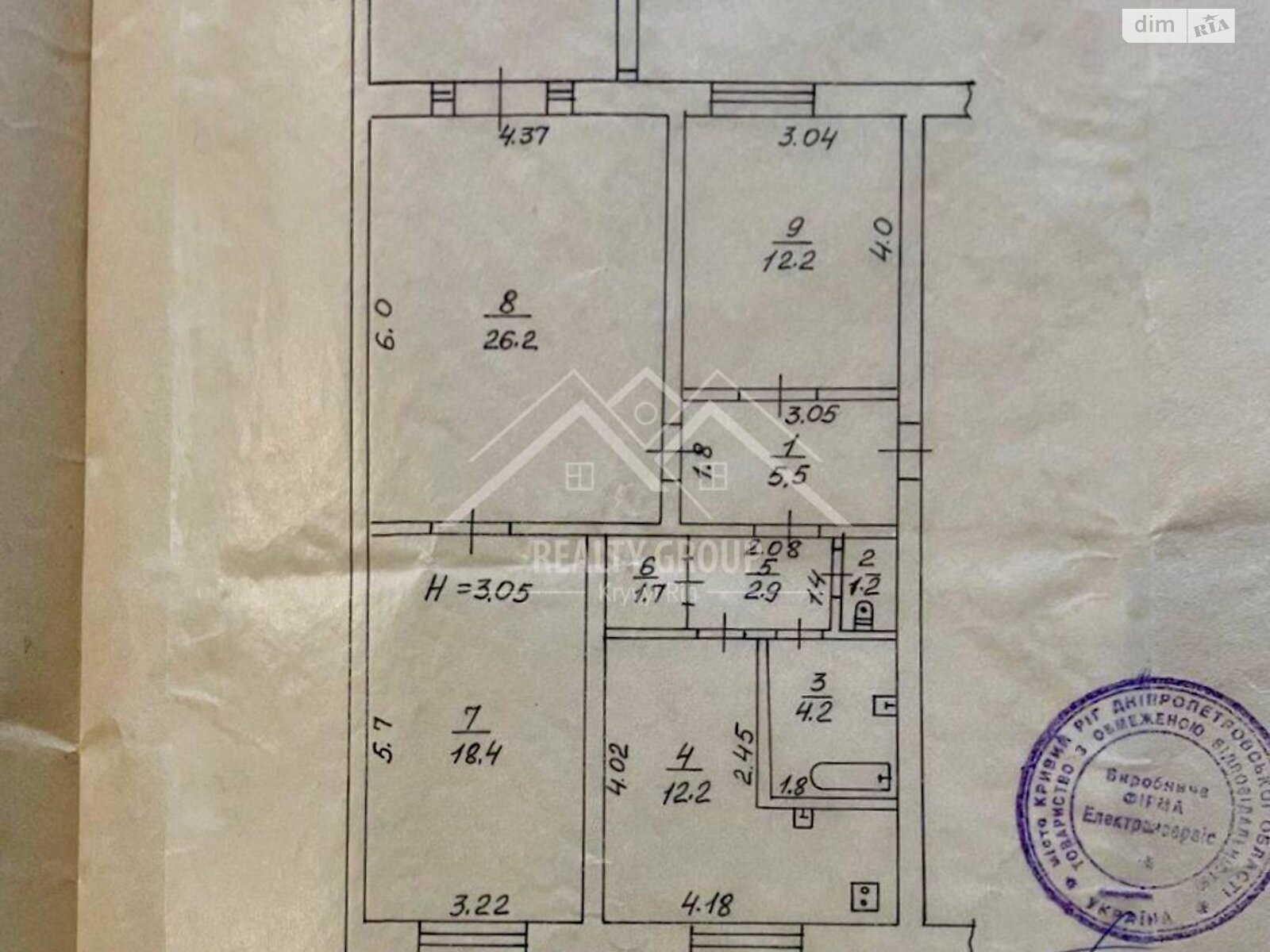 Продаж трикімнатної квартири в Кривому Розі, на вул. Свято-Миколаївська, район Центрально-Міський фото 1 Продаж трикімнатної квартири в Кривому Розі, на вул. Свято-Миколаївська, район Центрально-Міський фото 1