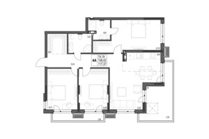 Продажа четырехкомнатной квартиры в Кропивницком, на ул. Яновского 65/52, район Подольский фото 2 Продажа четырехкомнатной квартиры в Кропивницком, на ул. Яновского 65/52, район Подольский фото 2