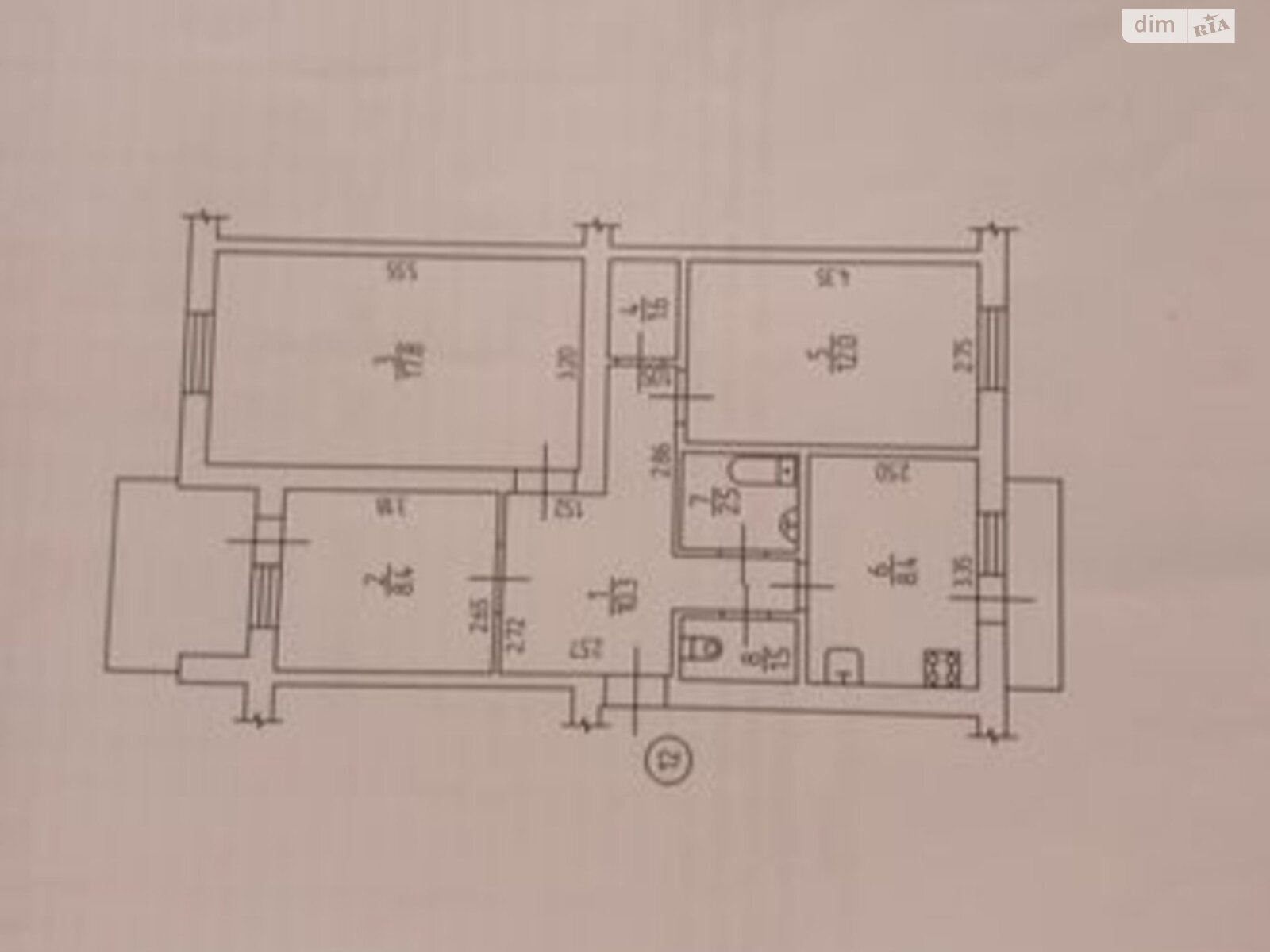 Продаж трикімнатної квартири в Кропивницькому, на вул. 9-та Лінія, район Селище Гірниче фото 1 Продаж трикімнатної квартири в Кропивницькому, на вул. 9-та Лінія, район Селище Гірниче фото 1