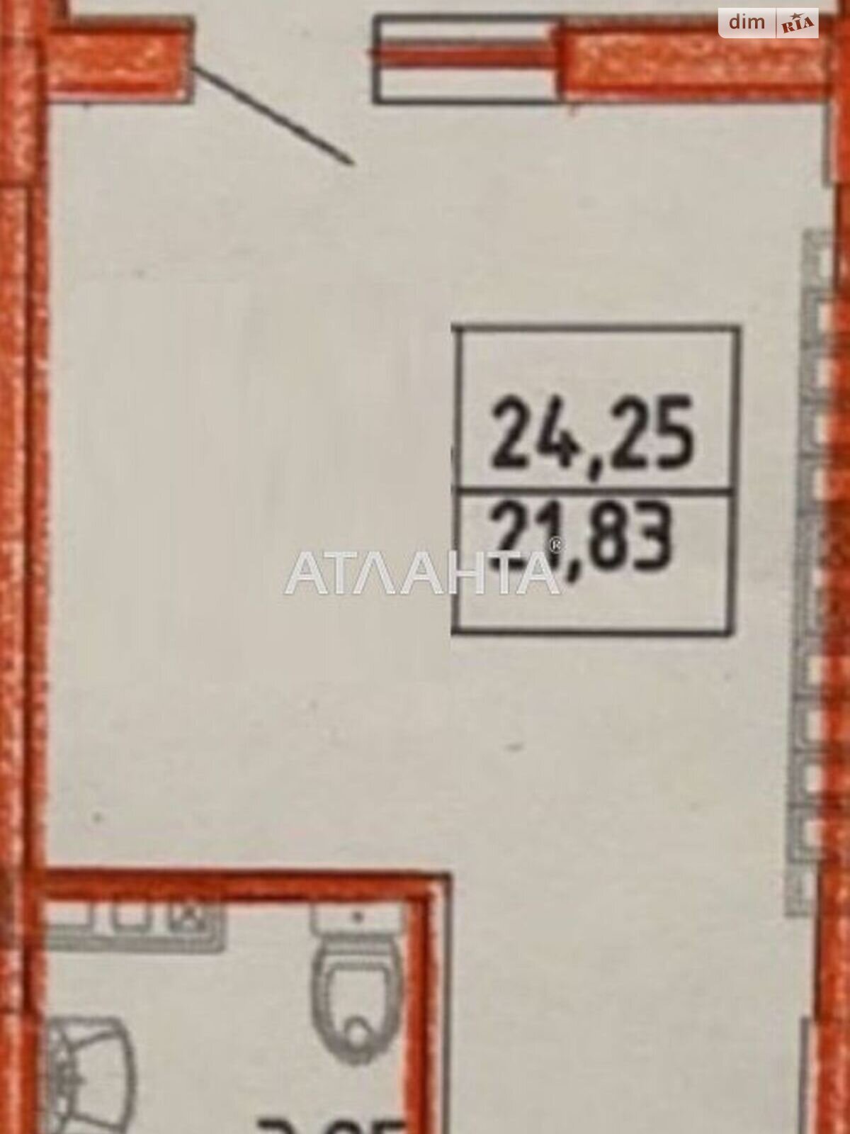 Продаж однокімнатної квартири в Кріжанівці, на вул. Генерала Бочарова 66В, фото 1