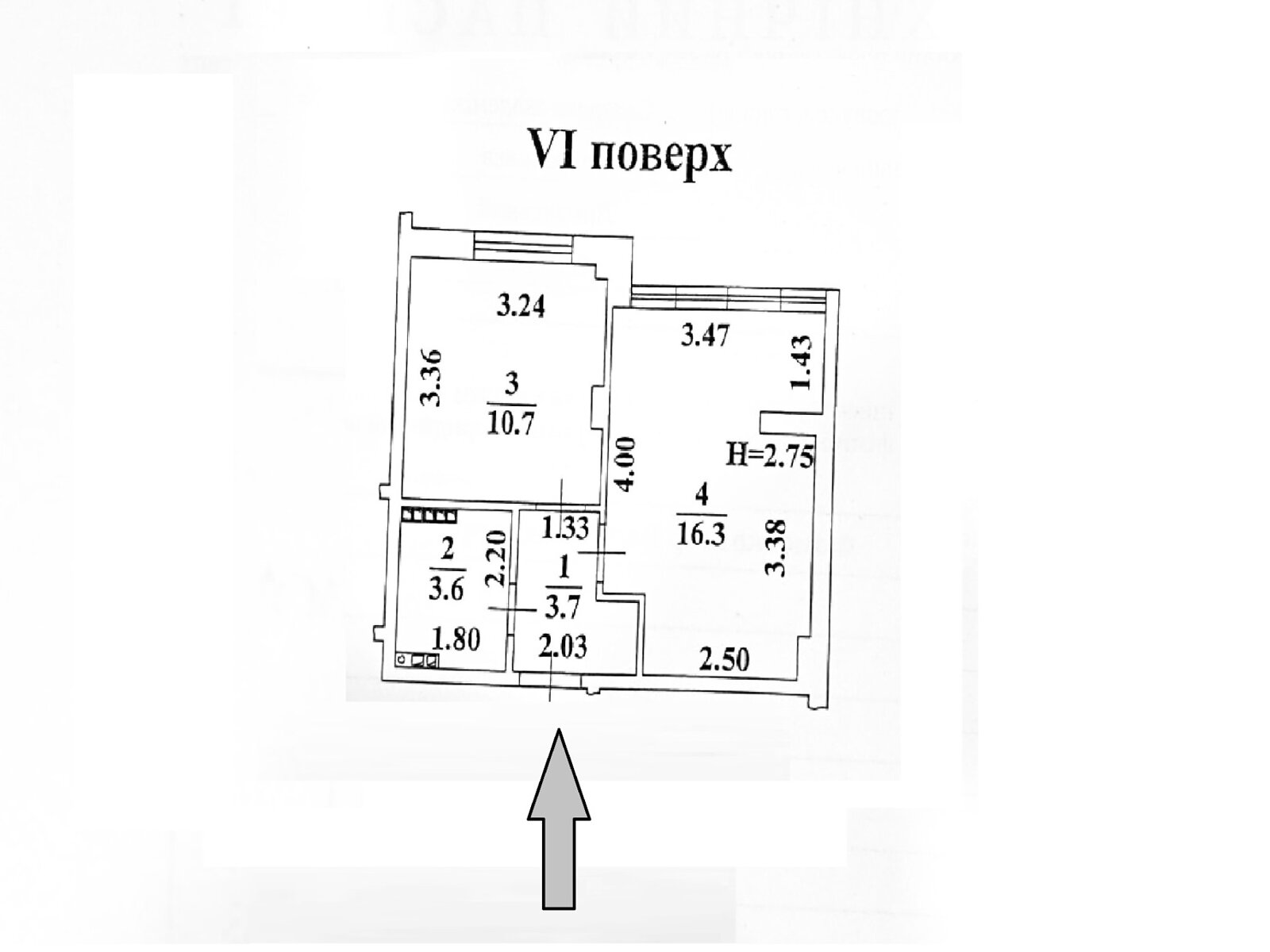 Продаж однокімнатної квартири в Крижанівка, на вул. Академіка Сахарова, фото 1 Продаж однокімнатної квартири в Крижанівка, на вул. Академіка Сахарова, фото 1