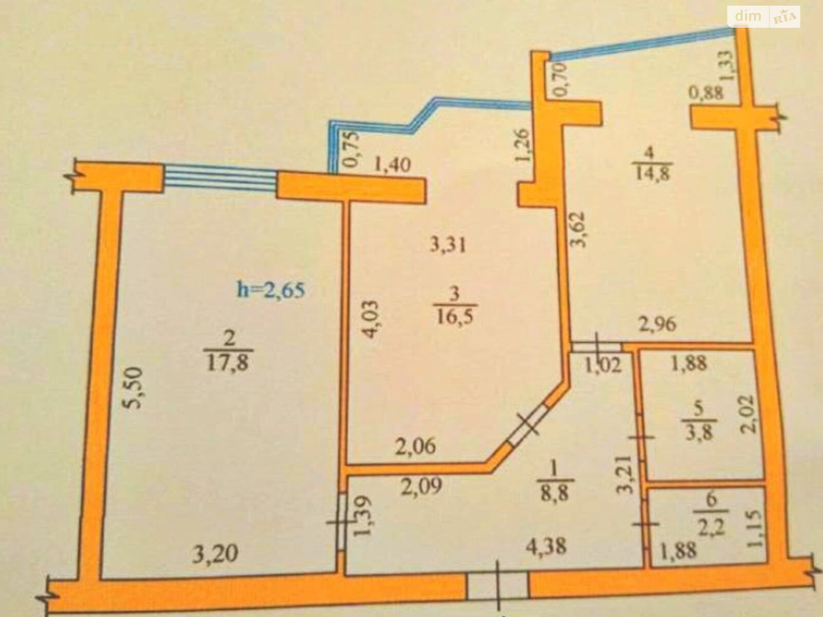 Продажа двухкомнатной квартиры в Крыжановка, на ул. Академика Сахарова, фото 1 Продажа двухкомнатной квартиры в Крыжановка, на ул. Академика Сахарова, фото 1