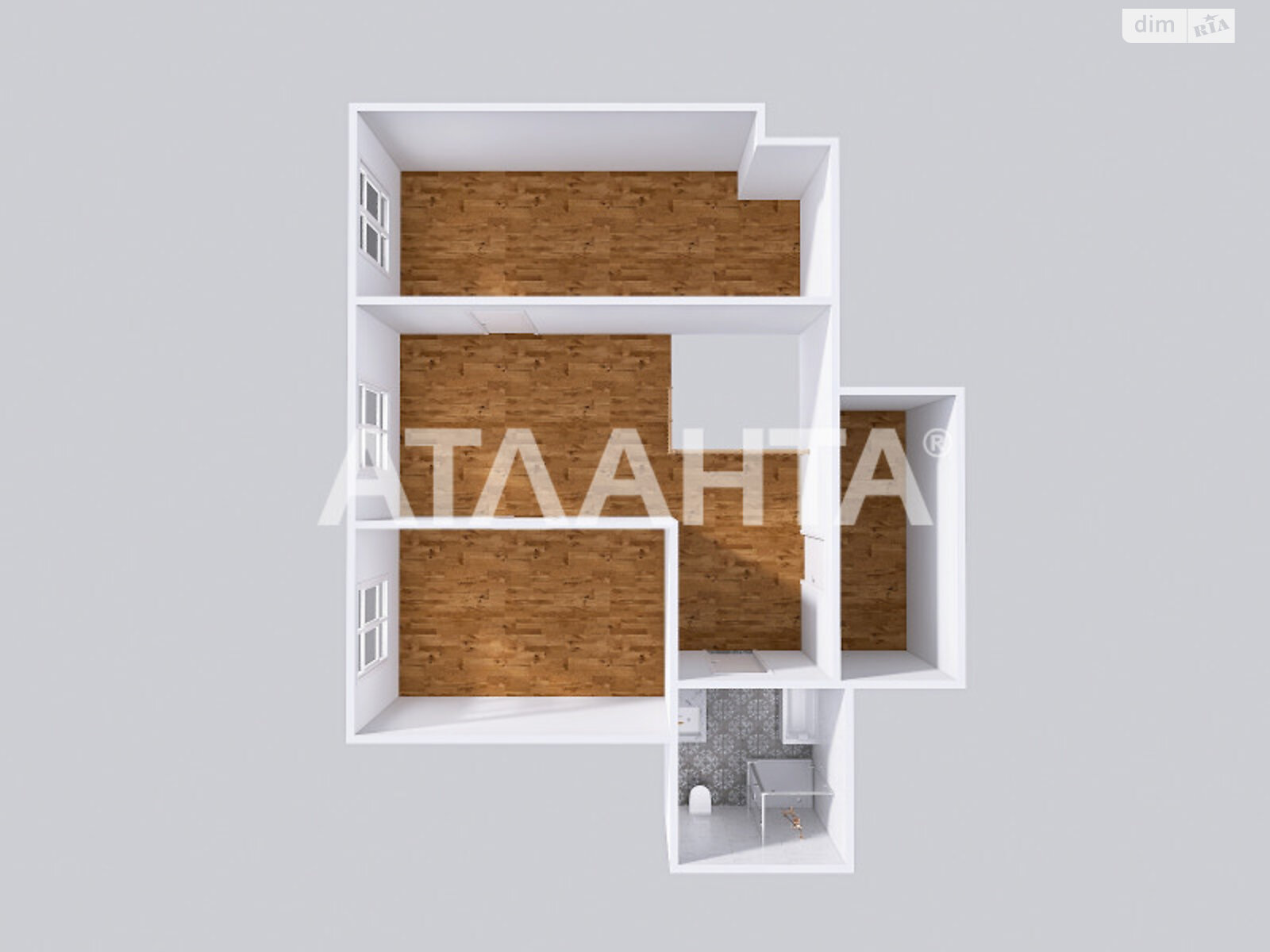 Продаж чотирикімнатної квартири в Крюківщині, на вул. Одеська 25А, фото 1 Продаж чотирикімнатної квартири в Крюківщині, на вул. Одеська 25А, фото 1