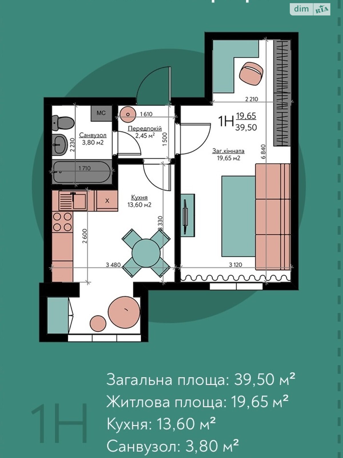 Продажа однокомнатной квартиры в Крюковщине, на ул. Покровская 2, фото 1