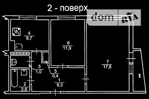 Продаж двокімнатної квартири в Варашу, на Енергетиків 17, фото 1