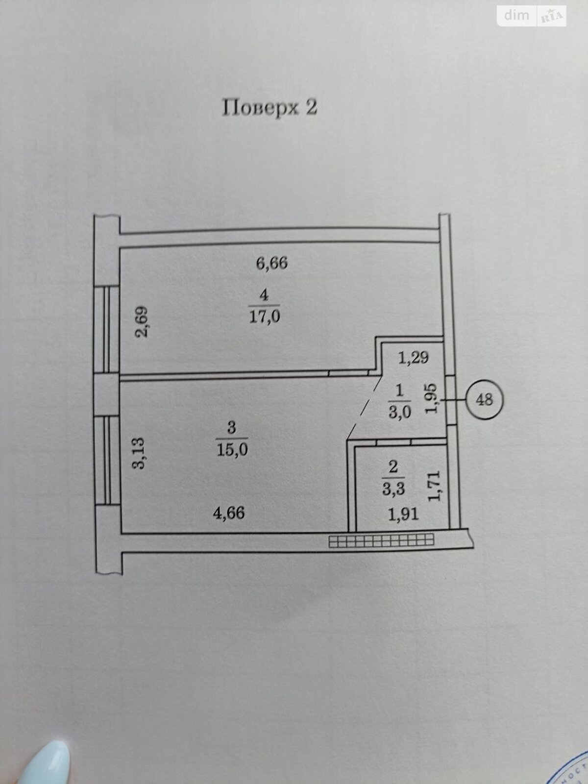 Продажа однокомнатной квартиры в Квасилове, на ул. Перспективная, фото 1