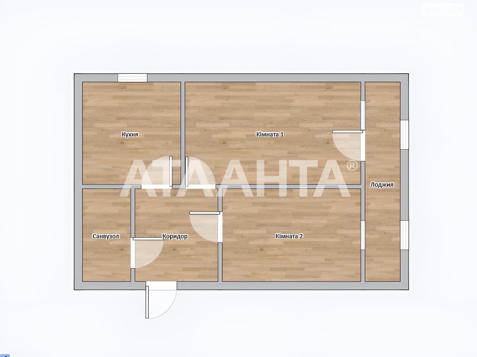 Продаж двокімнатної квартири в Липовці, на вул. Б. Хмельницького, фото 1 Продаж двокімнатної квартири в Липовці, на вул. Б. Хмельницького, фото 1