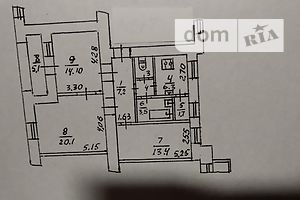 Продажа трехкомнатной квартиры в Луганске, на ул. Луначарского 58, фото 2