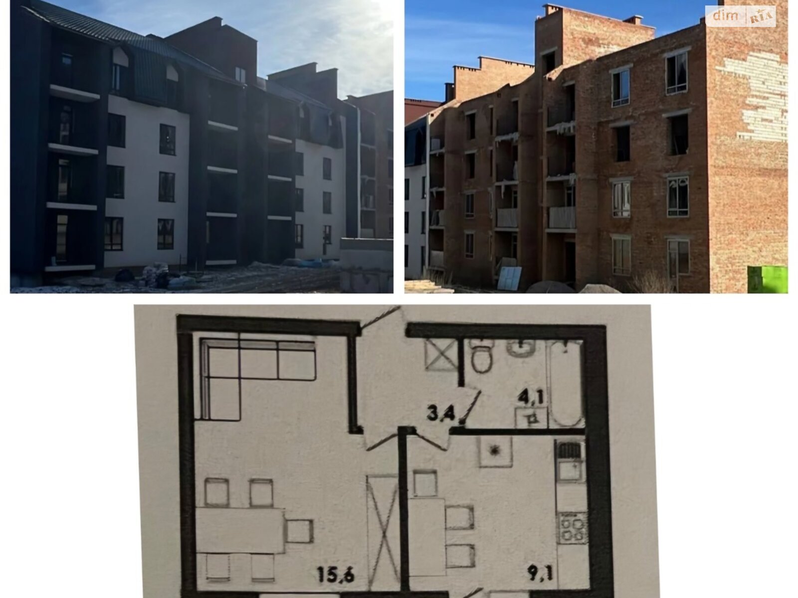Продажа однокомнатной квартиры в Луке-Мелешковской, на шоссе Тывровское, фото 1 Продажа однокомнатной квартиры в Луке-Мелешковской, на шоссе Тывровское, фото 1