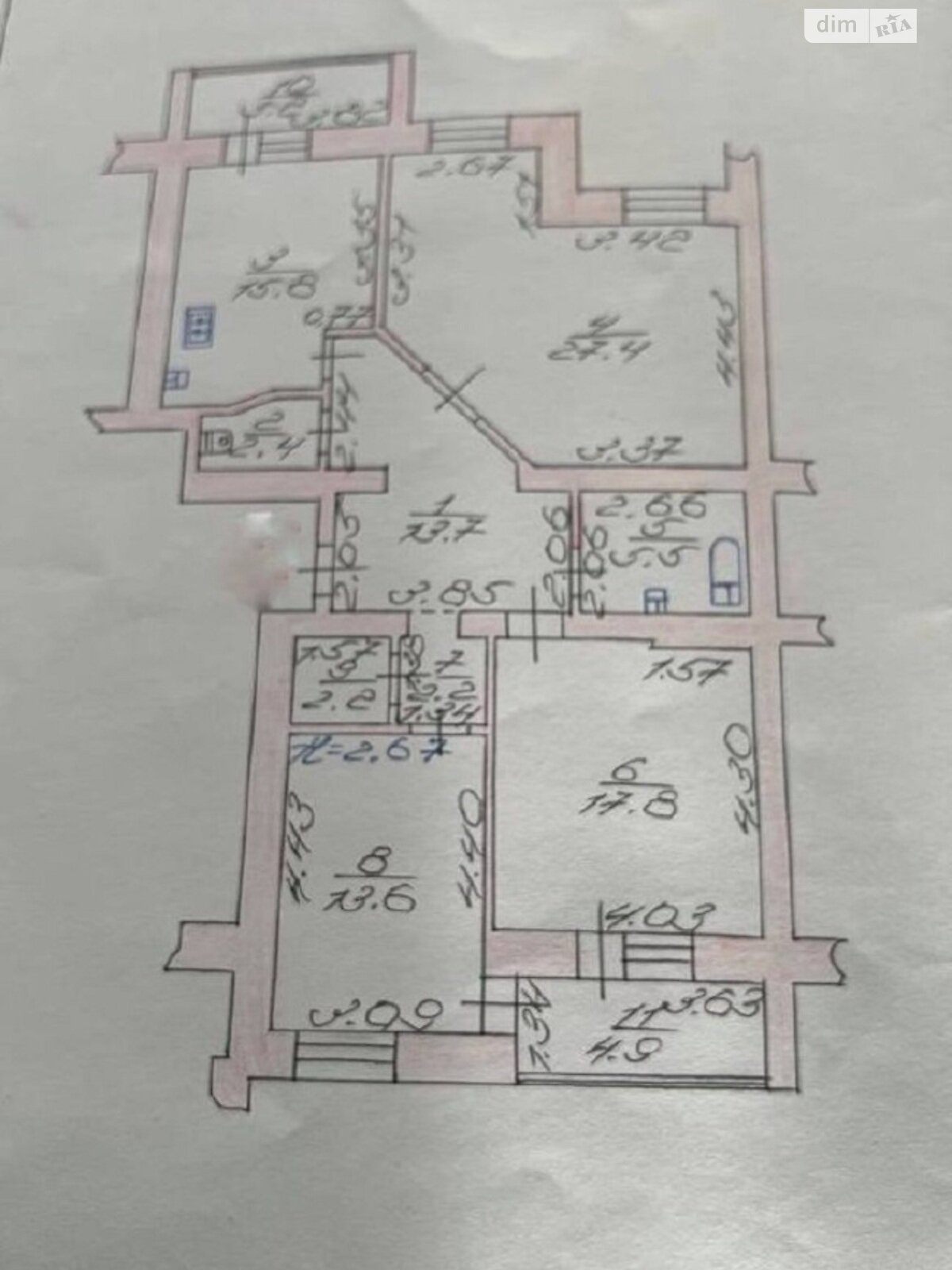 Продаж трикімнатної квартири в Луцьку, на вул. Кравчука, район 33 мікрорайон фото 1