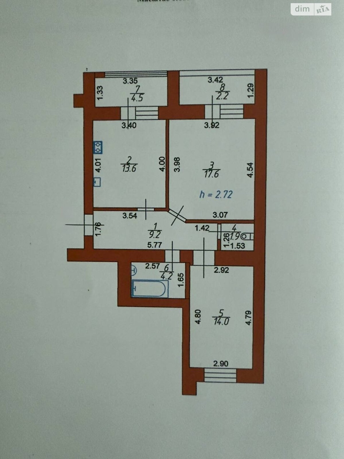 Продаж двокімнатної квартири в Луцьку, на вул. Конякіна 3А, район 40 мікрорайон фото 1 Продаж двокімнатної квартири в Луцьку, на вул. Конякіна 3А, район 40 мікрорайон фото 1