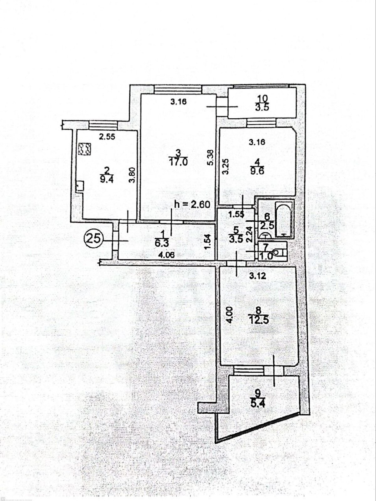 Продажа трехкомнатной квартиры в Луцке, на ул. Кравчука, кв. 25, район 40 микрорайон фото 1 Продажа трехкомнатной квартиры в Луцке, на ул. Кравчука, кв. 25, район 40 микрорайон фото 1