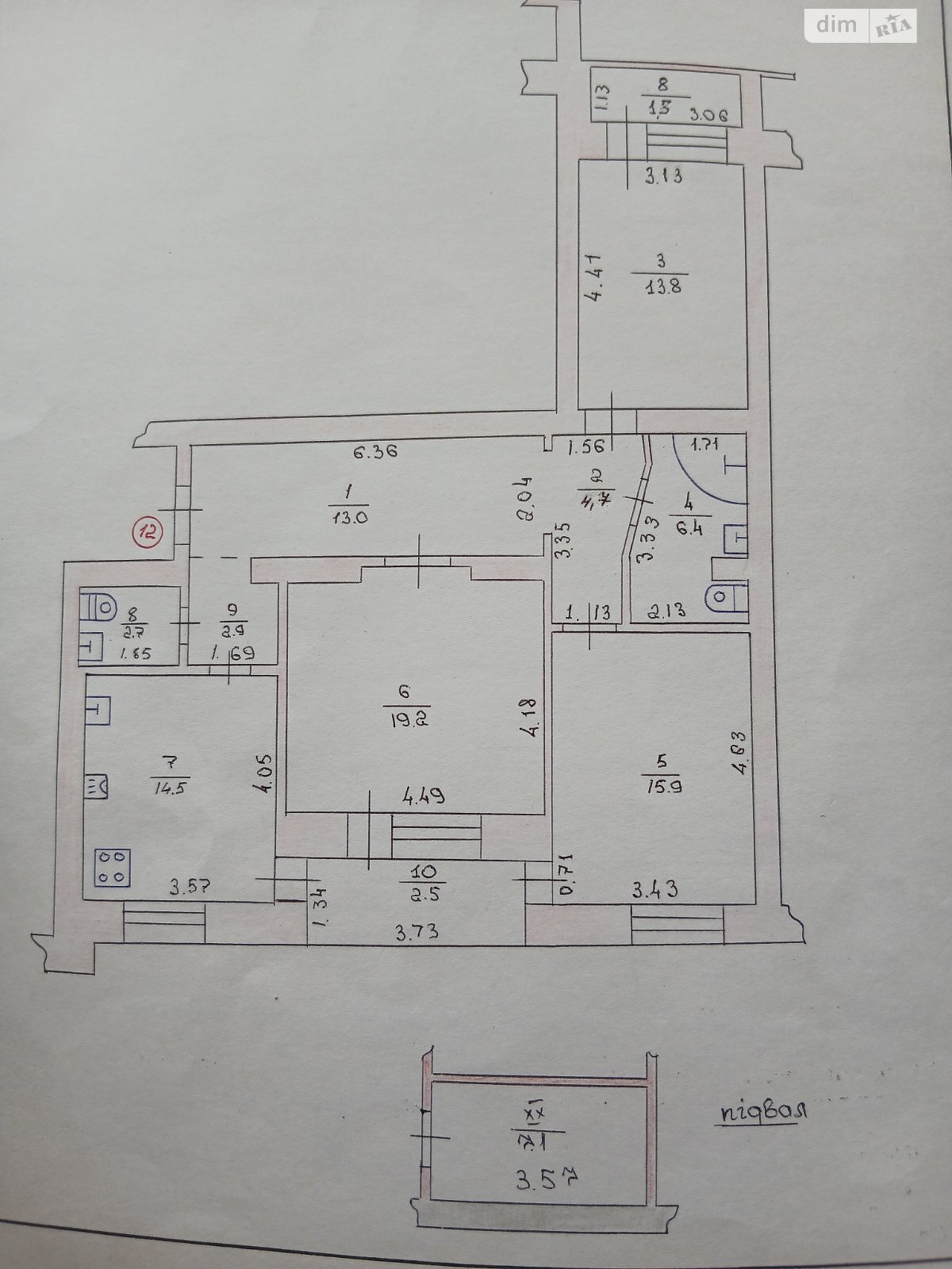 Продаж трикімнатної квартири в Луцьку, на вул. Чорновола В'ячеслава 26, район 55 мікрорайон фото 1 Продаж трикімнатної квартири в Луцьку, на вул. Чорновола В'ячеслава 26, район 55 мікрорайон фото 1
