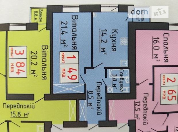 Продажа однокомнатной квартиры в Луцке, на просп. Победы 34, район 55 микрорайон фото 1 Продажа однокомнатной квартиры в Луцке, на просп. Победы 34, район 55 микрорайон фото 1