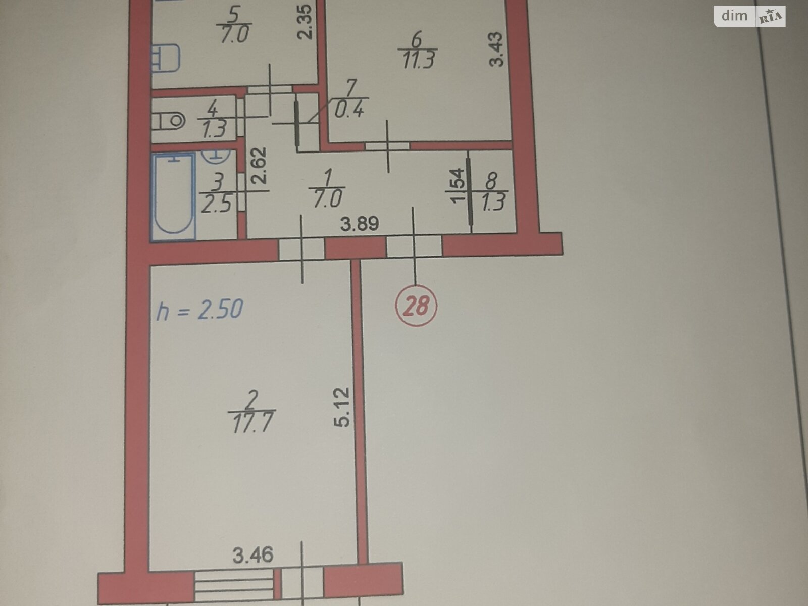 Продаж двокімнатної квартири в Луцьку, на вул. Мазепи Гетьмана 2, район Балка фото 1 Продаж двокімнатної квартири в Луцьку, на вул. Мазепи Гетьмана 2, район Балка фото 1