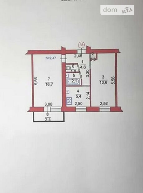 Продажа двухкомнатной квартиры в Луцке, на ул. Львовская 63 район Гнидава фото 1 Продажа двухкомнатной квартиры в Луцке, на ул. Львовская 63 район Гнидава фото 1
