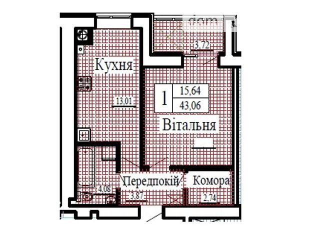 Продажа однокомнатной квартиры в Луцке, на ул. Даньшина район Гнидава фото 1 Продажа однокомнатной квартиры в Луцке, на ул. Даньшина район Гнидава фото 1
