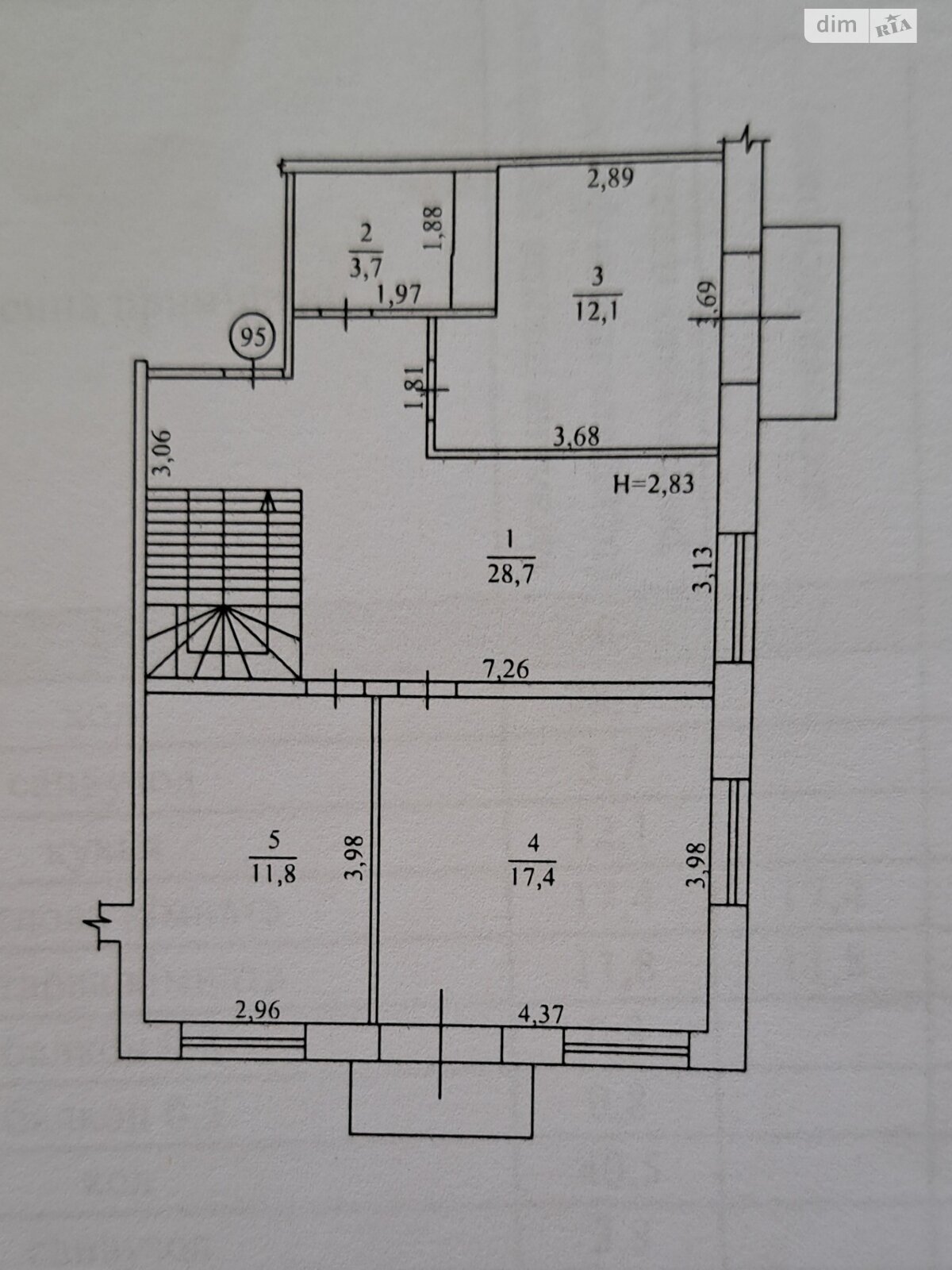 Продажа трехкомнатной квартиры в Луцке, на ул. Ершова 9А, район Гуща фото 1