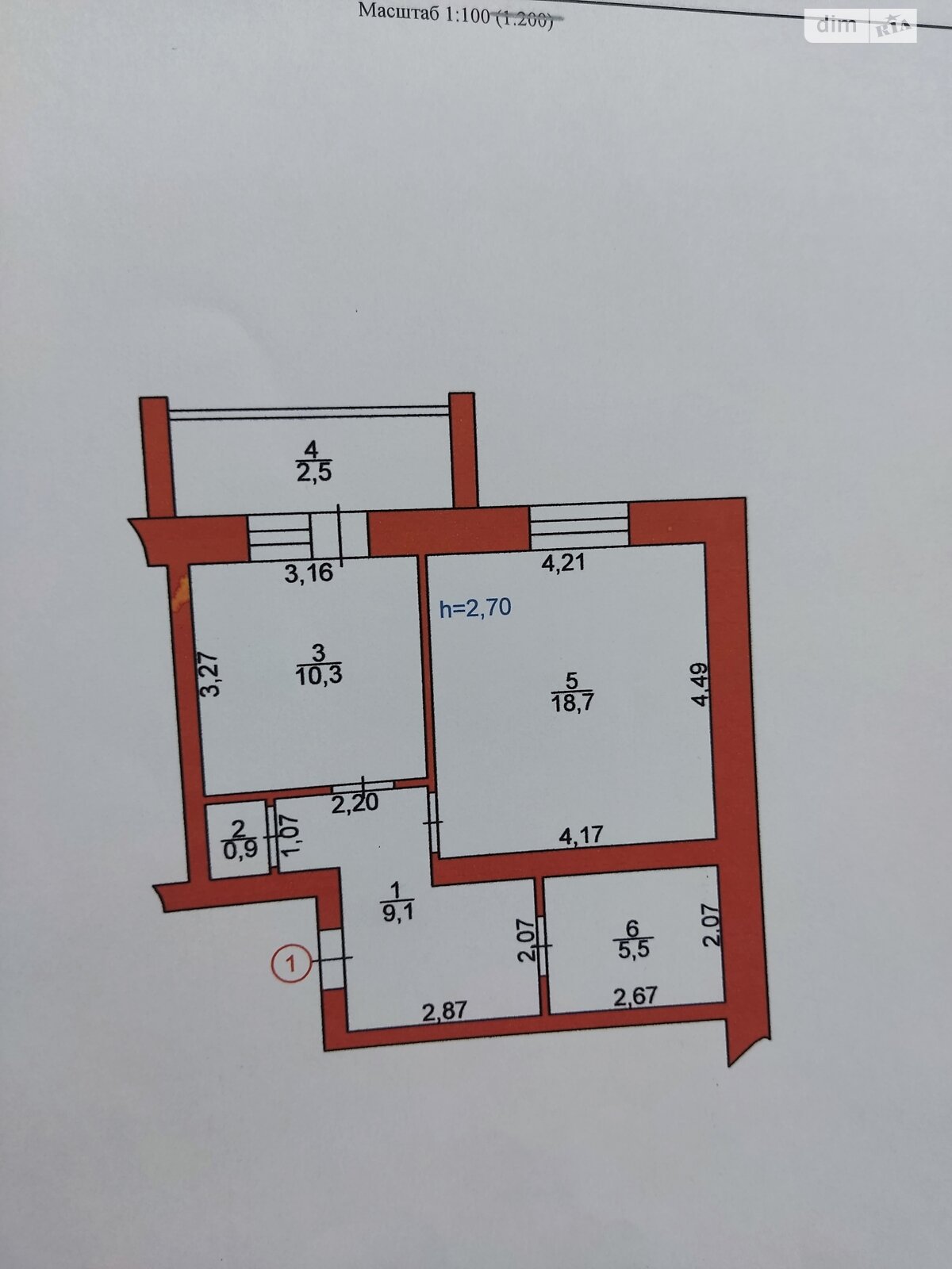 Продажа однокомнатной квартиры в Луцке, на ул. Чернышевского 114В, район Кичкаревка фото 1